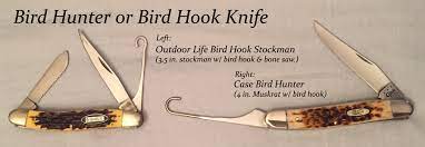 Bird hook bird hunter knife